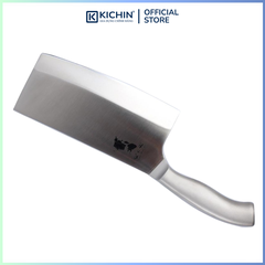 Dao phay chặt thịt Nhật cao cấp KAI Seki ManJu cán kim loại - 041BE0405 (160mm)