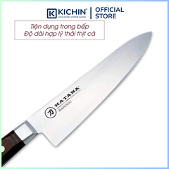 Dao bếp thương hiệu cao cấp KATANA Essential Chef - Dao thái thịt cá KATA202 (200mm)