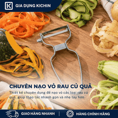 Dao nạo rau củ quả cao cấp Kai Nhật Bản DH8009