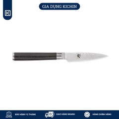Dao bếp Nhật cao cấp Shun Classic Paring thép Damascus 69 lớp - Dao gọt tỉa hoa quả DM0700 (89mm)
