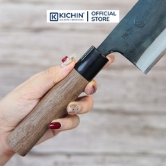 Dao Nhật Cao Cấp Motokane Nakiri 165mm Thép Super Aogami