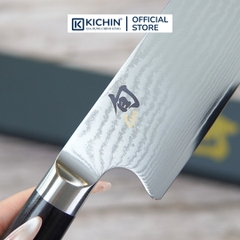 Dao thái thịt cá cao cấp KAI Nhật Bản - Shun Classic Kiritsuke thép VG-Max Damascus 69 lớp DM0771 (200mm)