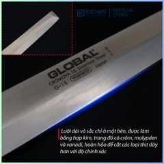 Dao bếp Nhật cao cấp Global G15R Tako Sashimi - Dao Sashimi tay phải (300mm)