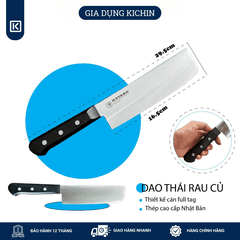 Bộ 5 chiếc dao bếp cao cấp KATANA Basic - Set 5 KATASET5 đa năng - Thái thịt cá (5 chiếc)