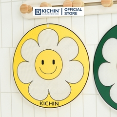 Miếng lót bếp từ Silicon vải sợi thủy tinh cao cấp dày 7mm cảm ứng từ, chịu nhiệt cao, chống trầy xước