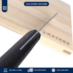 Dao cắt bánh mỳ Nhật cao cấp KAI Seki ManJu cán gỗ Bread - 041BE0552 (200mm)