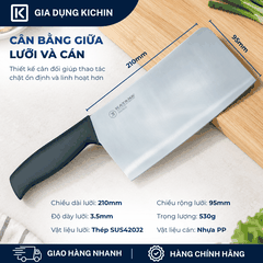 Dao chặt chuyên dụng KATANA Basic Chopping - KATA406 (210mm)