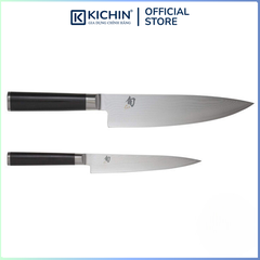Bộ 2 dao bếp Nhật cao cấp KAI Shun Classic Chef và Ultility Bộ dao thái, đa năng DMS-220