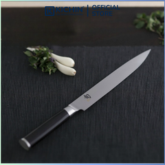 Dao bếp Nhật cao cấp Shun Classic Slicing - Dao thái lát thép Damascuss 69 lớp DM0704 (230mm)