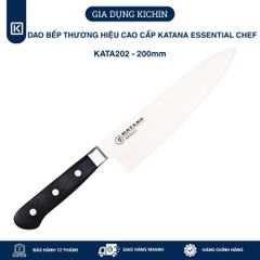 Dao bếp thương hiệu cao cấp KATANA Essential Chef - Dao thái thịt cá KATA202 (200mm)