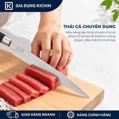 Dao thái Sashimi Nhật Bản cao cấp KAI Wasabi Black Yanagiba - 6721Y (210mm)
