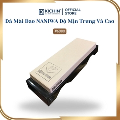 Đá mài dao tinh Naniwa Nhật độ mịn #6000 (có đế) (185x65x15) NKP-6000C