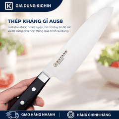 Dao bếp thái đa năng KATANA Essential Santoku - KATA201 (165mm)