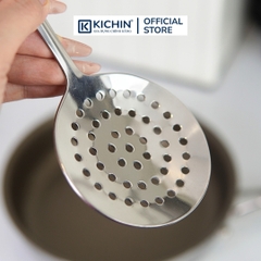 Muôi vớt thức ăn inox cao cấp 304 Kai Nhật Bản siêu bền