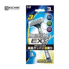 Dao cạo râu cao cấp Nhật Besty Ex3 3 Blade