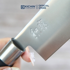 Dao thái rau củ Nhật Bản cao cấp KAI Wasabi Black Nakiri - 6716N (165mm)