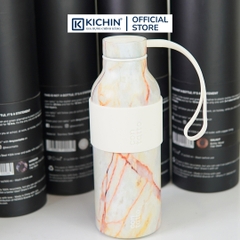 Bình giữ nhiệt inox 304 cao cấp Contatto 500ml giữ nóng giữ lạnh có ống hút