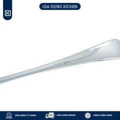 Xẻng lật thức ăn không lỗ cao cấp inox 304 thương hiệu Kichin KX-02