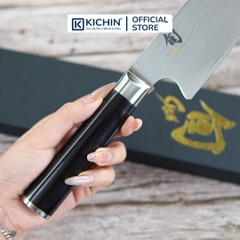 Dao thái thịt cá cao cấp KAI Nhật Bản - Shun Classic Kiritsuke thép VG-Max Damascus 69 lớp DM0771 (200mm)