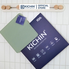 Miếng Lót Silicone chịu nhiệt cao cấp Thương Hiệu KICHIN - Bảo vệ, chống trầy bề mặt bếp từ, lót nồi