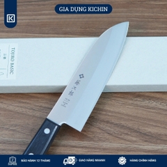 Dao bếp Nhật cao cấp TOJIRO BASIC Santoku thép VG10 - Dao thái đa năng 170mm F-316