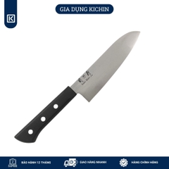Dao bếp cao cấp KAI Ấn Seki ManJu Santoku - Dao thái đa năng BE0579 (165mm)
