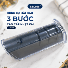 Dụng cụ mài dao 3 bước cao cấp Nhật KAI AP0308