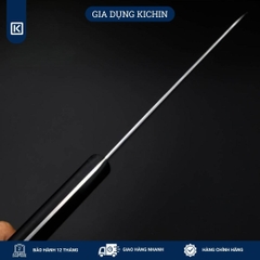 Dao bếp Nhật cao cấp TOJIRO Basic 37 lớp Damascus VG10 Santoku F331 (170mm)