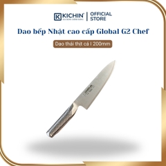 Dao bếp Nhật cao cấp Global G2 Chef - Dao thái thịt cá (200mm)