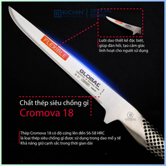 Dao bếp Nhật cao cấp Global G21 Boning Knife - Dao lọc xương (160mm)