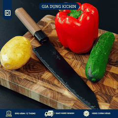 Dao Bếp Đa Năng Senzo Finest Nhật Bản Thép SPG STRIX Gyuto 210mm