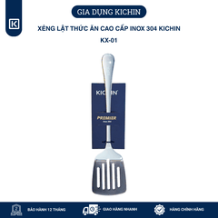 Xẻng lật thức ăn cao cấp inox 304 thương hiệu Kichin KX-01