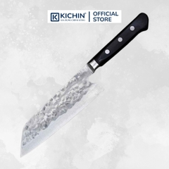 Dao Teruyasu Fujiwara Maboroshi Shirogami #1 Santoku 180mm