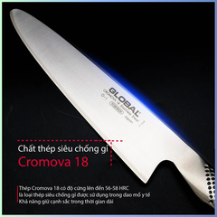 Dao bếp Nhật cao cấp Global G1 Slicer - Dao thái lát (210mm)