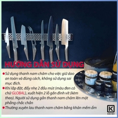 Thanh nam châm treo dao cao cấp Global G42/51 (510x45mm)