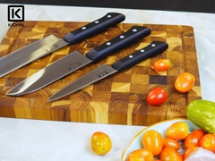Combo 3 dao Nhật cao cấp KAI Ấn Seki ManJu + Mài dao KICHIN