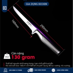 Dao bếp Nhật cao cấp Global GF31 Boning - Dao lọc thịt (160mm)