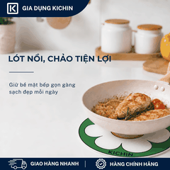 Miếng lót bếp từ Silicon vải sợi thủy tinh cao cấp dày 0.7mm cảm ứng từ, chịu nhiệt cao, chống trầy xước