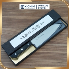 Dao bếp Nhật cao cấp Tojiro DP 37 lớp Damascus VG10 Santoku F331 (170mm)