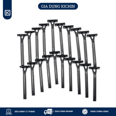 Dao cạo râu cao cấp Nhật LUF-20P bộ 20 chiếc (màu đen)