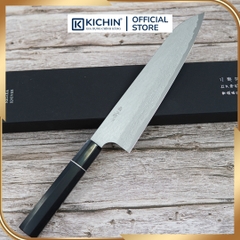 [LIMITED]Dao Đa Năng Gyuto Nigara 210mm Thép VG XEOS Cán Gỗ Mun