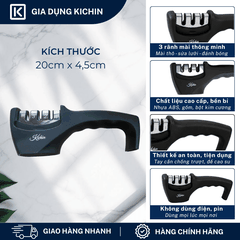 Dụng cụ mài dao 3 bước thương hiệu KICHIN MK-01