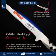 Dao bếp Nhật cao cấp Global G21 Boning Knife - Dao lọc xương (160mm)