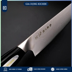 Dao thái rau củ cao cấp Tojiro Flash 63 lớp Damascus VG10 Nakiri FF-VE180 (180mm)