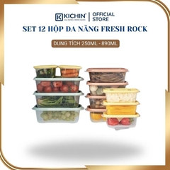 SET 12 hộp đa năng Fresh Rock