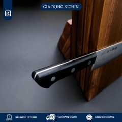 Dao bếp Nhật cao cấp TOJIRO Basic 37 lớp Damascus VG10 Santoku F331 (170mm)