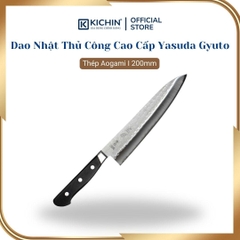 Dao Nhật Thủ Công Cao Cấp Yasuda Gyuto 200mm Aogami #2