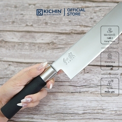 Dao thái rau củ Nhật Bản cao cấp KAI Wasabi Black Nakiri - 6716N (165mm)