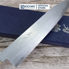 Dao Đa Năng Satoshi Nakagawa Damascus Aogami Guyto 210mm