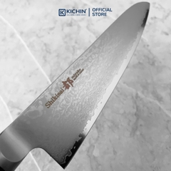 Dao Nhật Thủ Công Cao Cấp Shizu Miyako Shikisai Petty 33 Lớp Damascus (130mm)